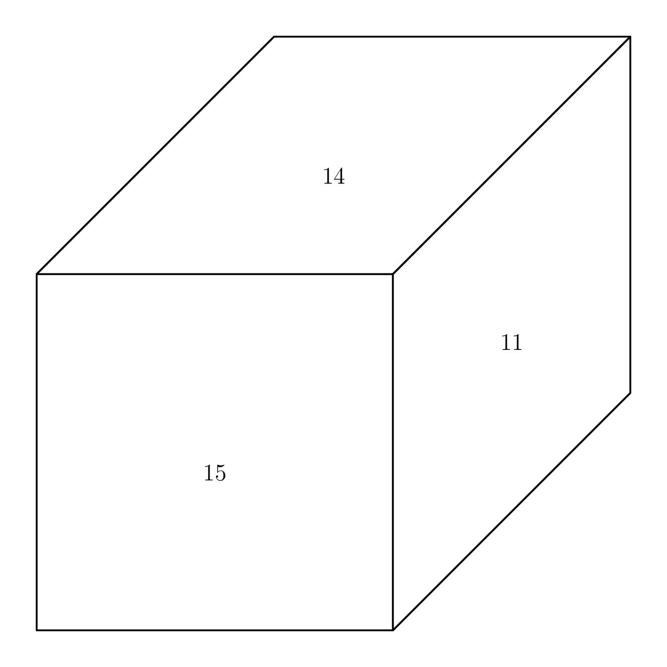 AMC 8 1990 Problem 11 figure