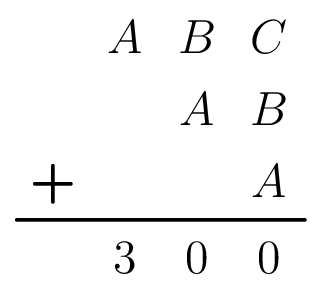AMC 8 1991 Problem 20 figure